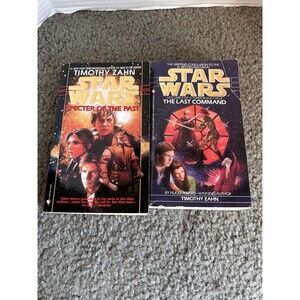 Star Wars Vintage Book Lot Paperback Spectre Of The Past And The Last Command